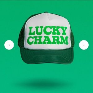 Printed trucker hat